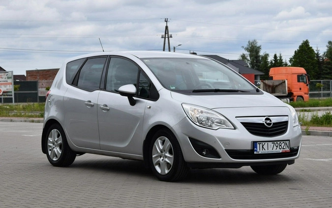 Opel Meriva cena 19899 przebieg: 115000, rok produkcji 2011 z Nysa małe 407